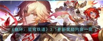 《崩坏：星穹铁道》3.1版本地图奖励详解