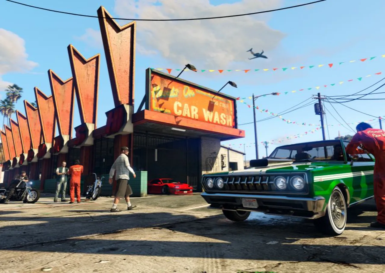 用网易UU远程手机玩《GTA5》
