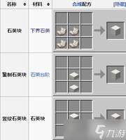 我的世界石英矿石获取与合成全攻略