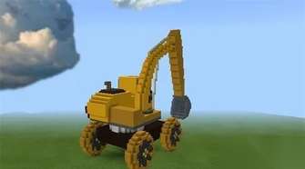 我的世界斗轮式挖掘机使用与搭建全攻略