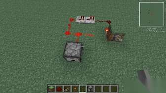 我的世界红石火把振荡器制作教程