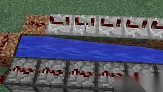 我的世界高频红石电路连发大炮教程