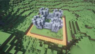 我的世界中世纪风格城堡建造攻略