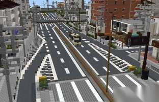 我的世界马路建设与十字路口设计攻略