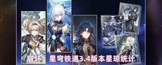 崩坏星穹铁道3.4版本星琼获取全攻略