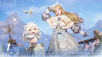 无限暖暖2026年1月月历内容与2.0版本介绍