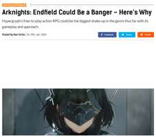 《明日方舟终末地测评：国产二游新标杆即将诞生》