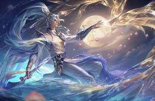 韩信踏浪归皮肤上线 王者荣耀河神新传说