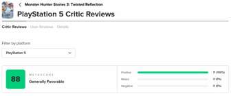 怪物猎人物语3媒体高分评价解析