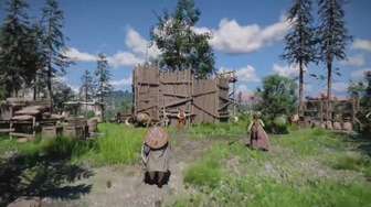 红色沙漠实机演示：养猪种地与建造玩法全解析