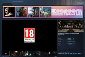 《生化危机123上线Steam获特别好评》