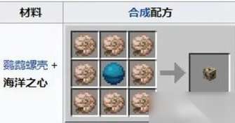 我的世界海洋之心作用详解及合成方法