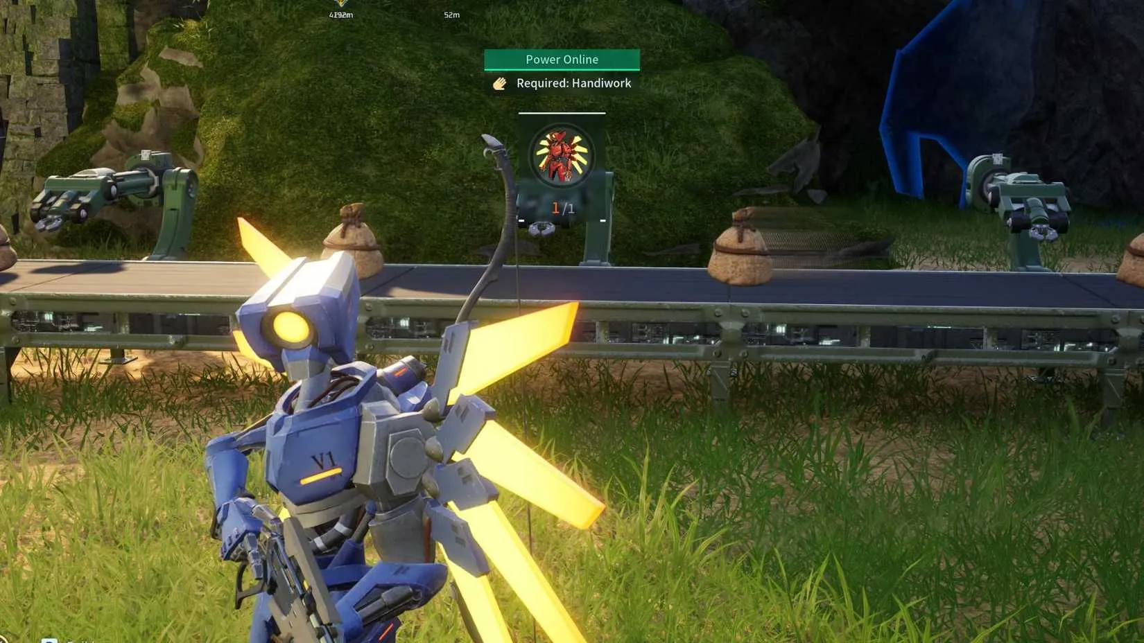 Advanced weapon assembly line Palworld