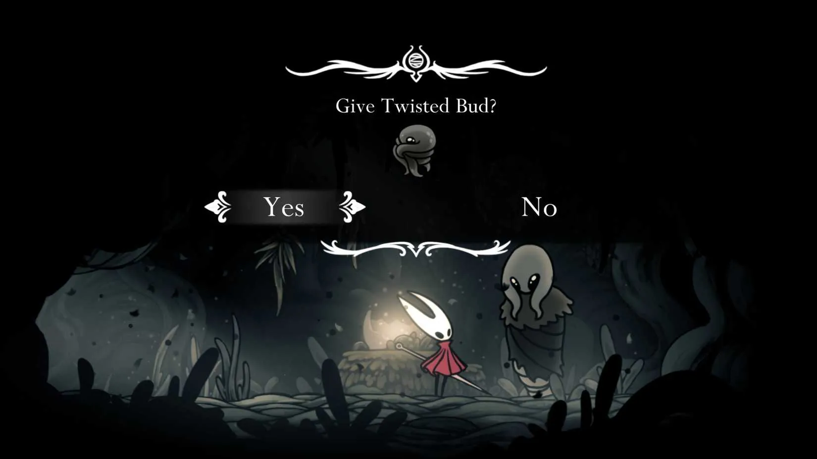 Greyroot giving the Twisted Bud quest