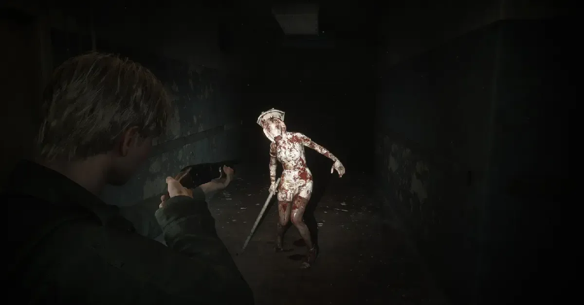 Silent Hill 2 gameplay screenshot