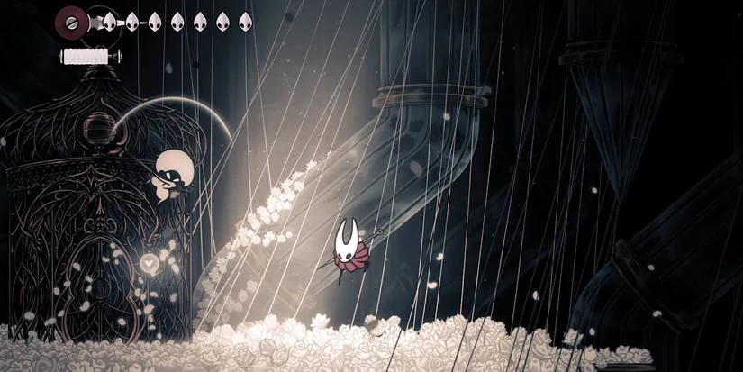 Silksong characters in a screenshot