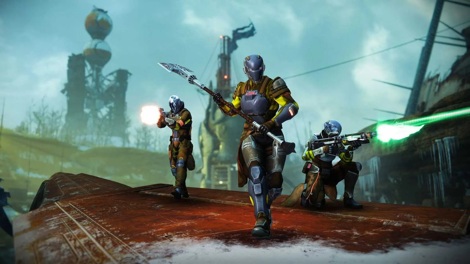 Destiny 2 Guardian in action