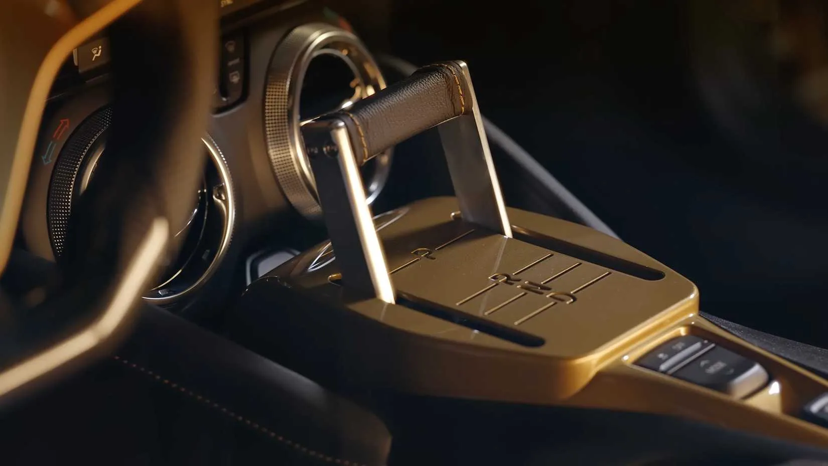 2026 Chevelle 70/SS automatic shifter