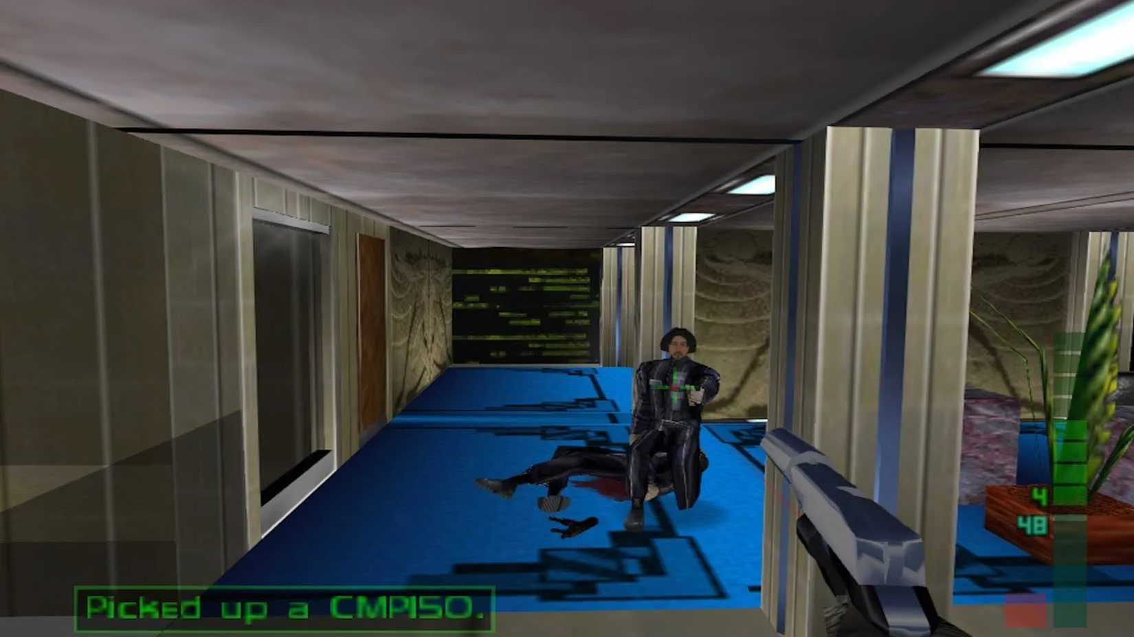 Perfect Dark Joanna Dark aiming