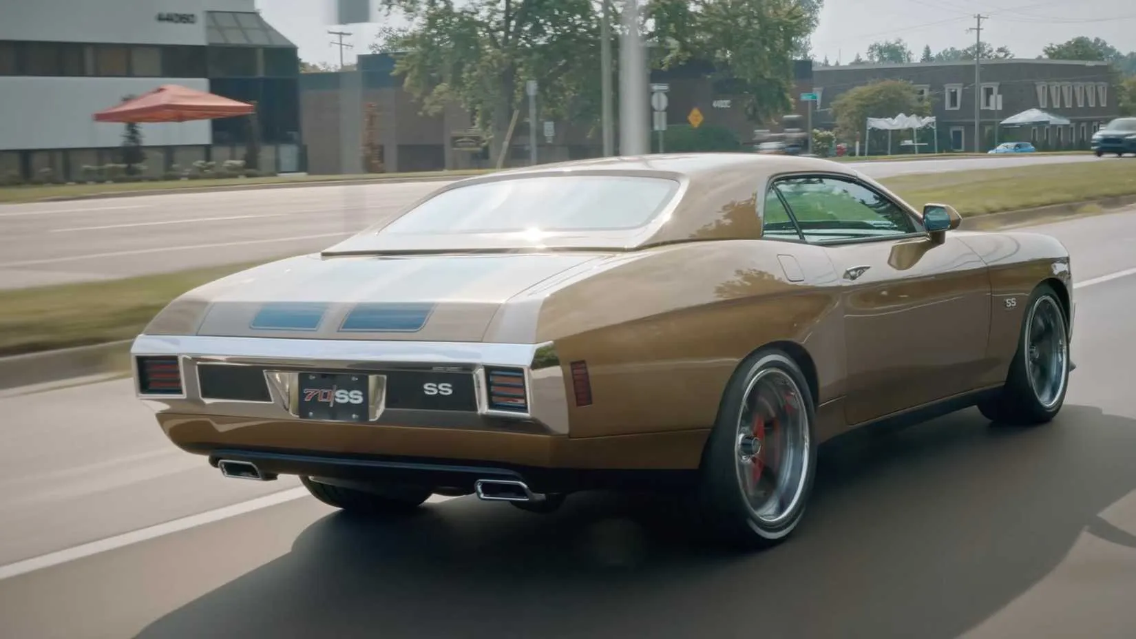 2026 Chevelle 70/SS rear three quarter driving