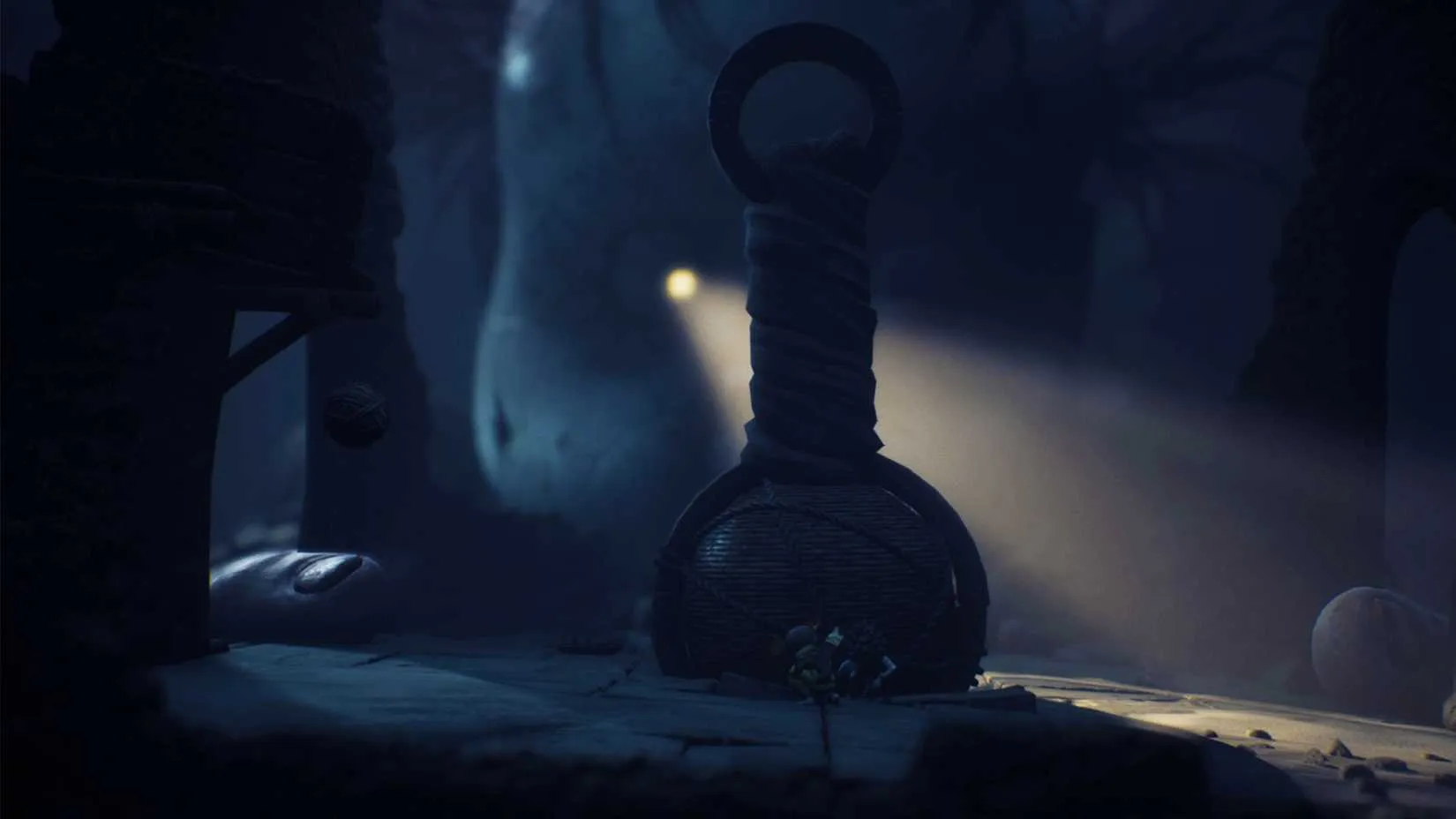 A walkthrough screenshot from the Necropolis chapter