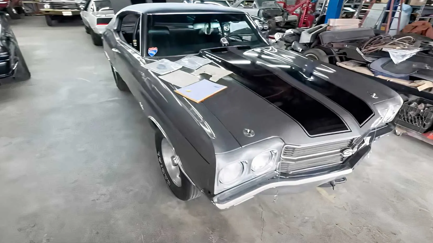 Bill&rsquo;s retired LS6 Chevelle drag car