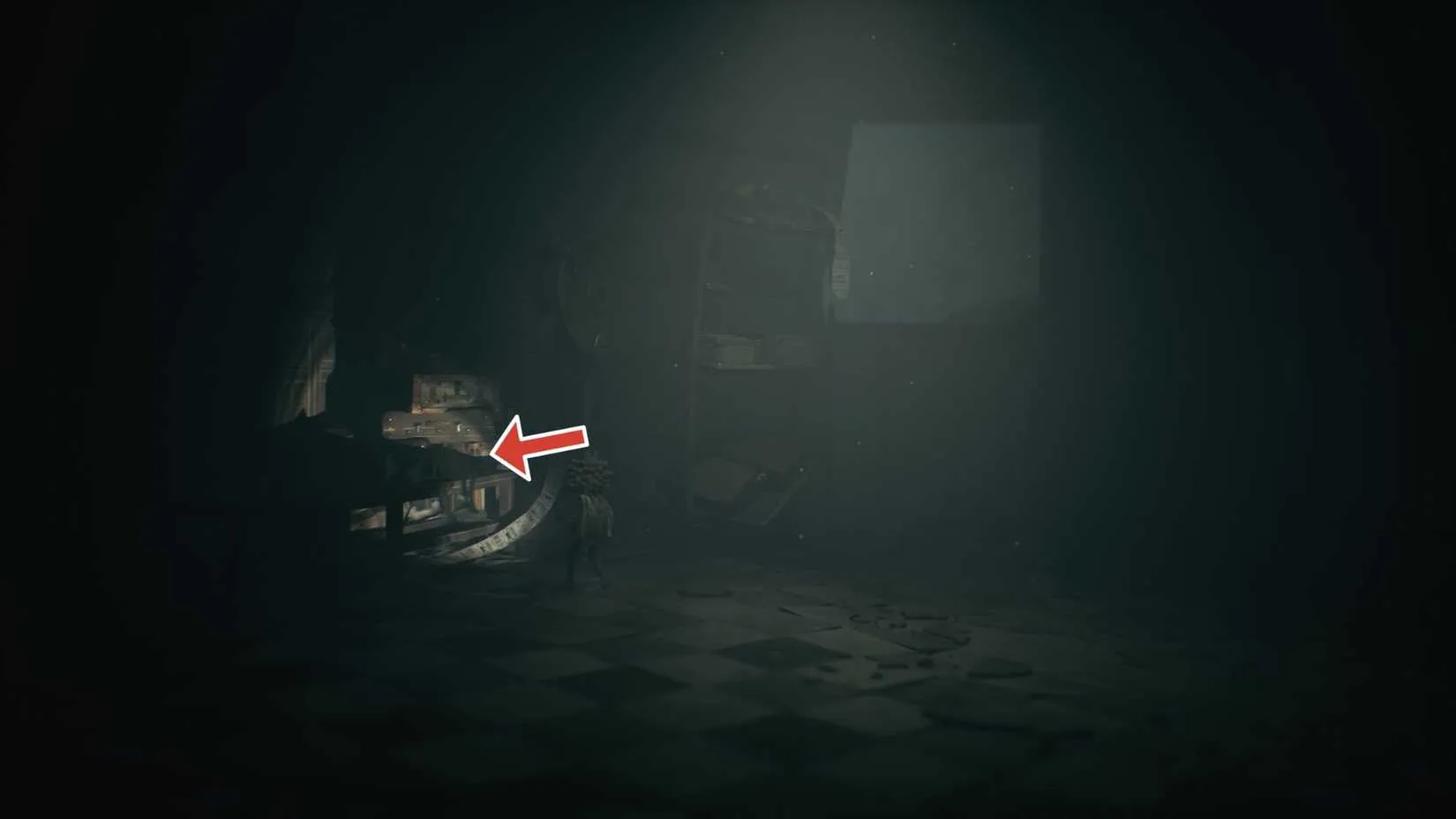 third ghost location after the gong