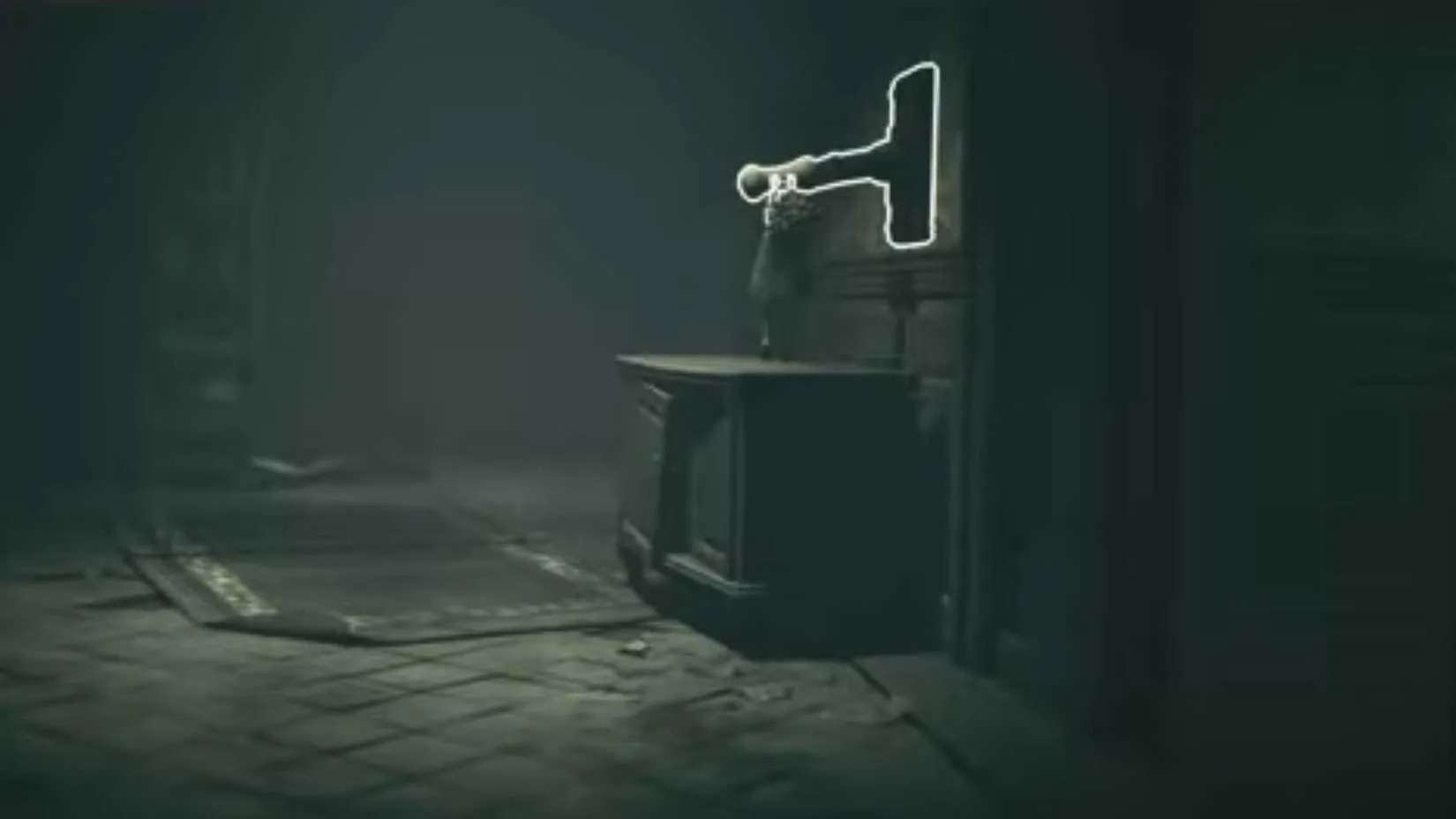 fifth ghost sitting on a bench
