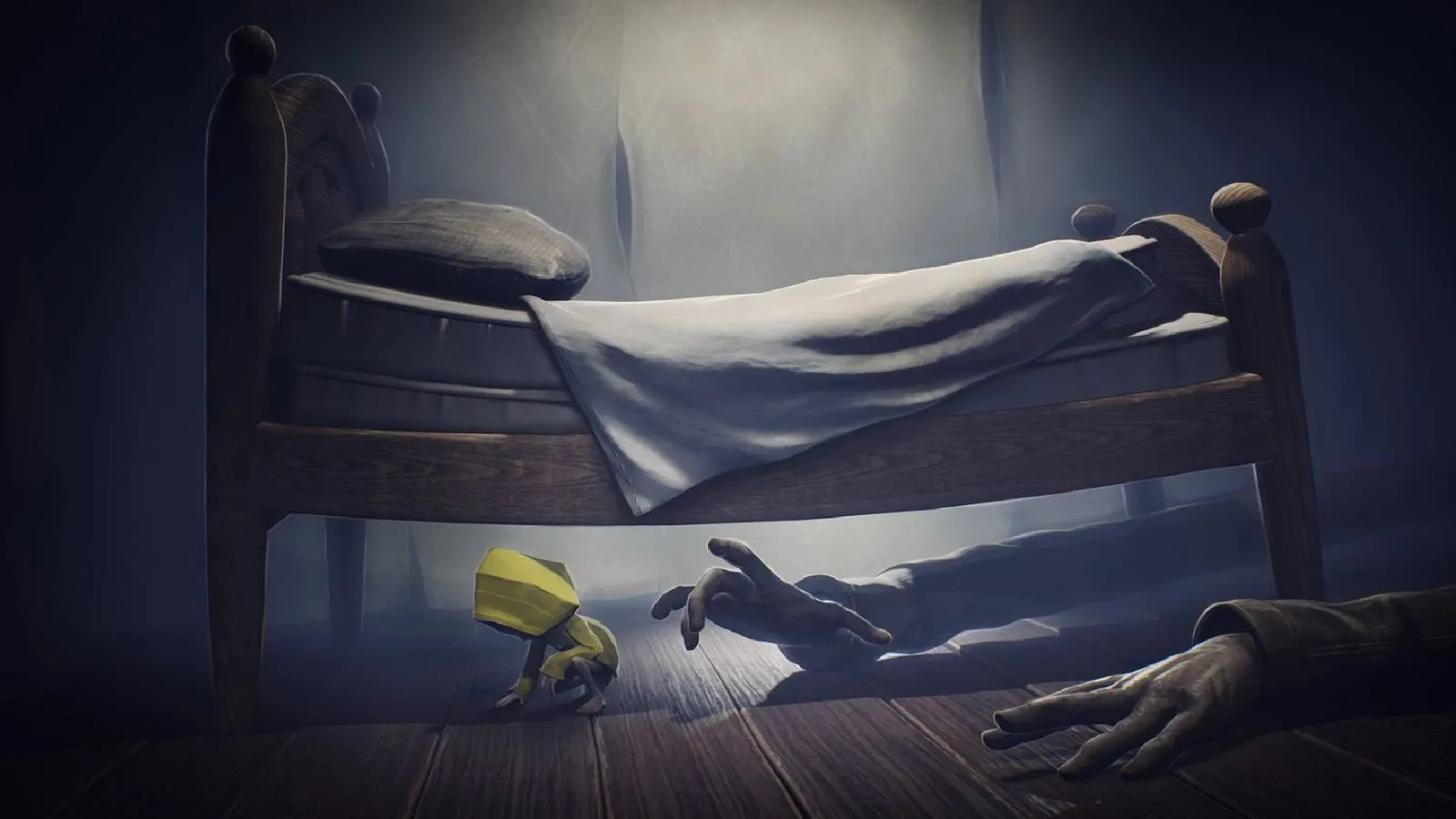 The eerie atmosphere of Little Nightmares perfectly captures the distortion of childhood fears into something monstrous.