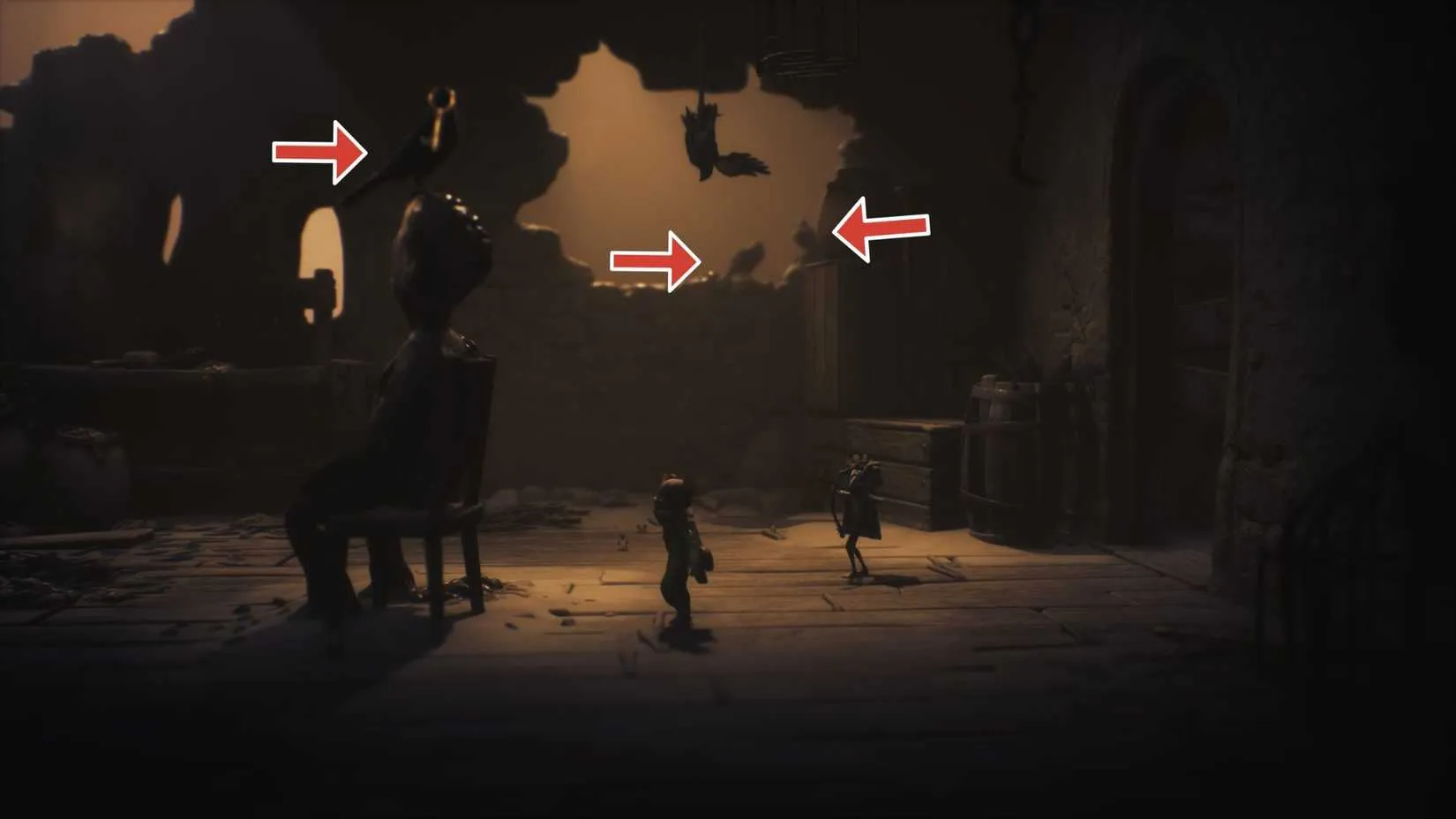 Crows 3, 4, 5 location