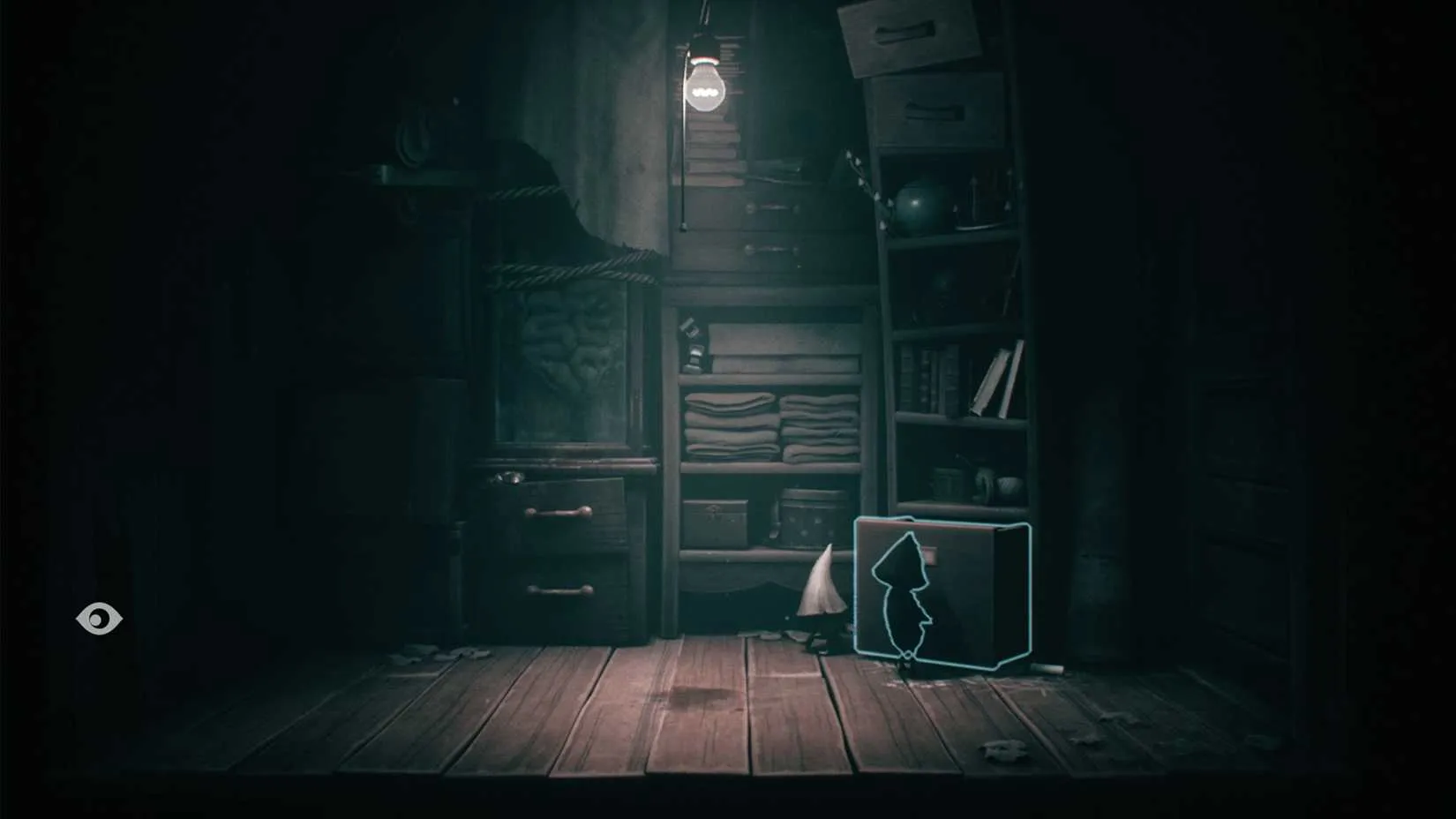 The open drawer where the fourth Nome was hiding