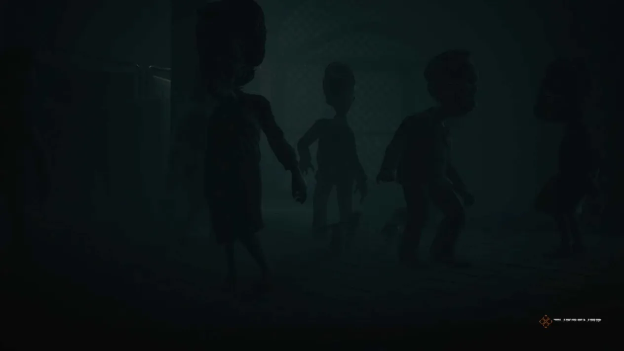 Little Nightmares 3 The Institute chapter 4 sneaking by creepy people