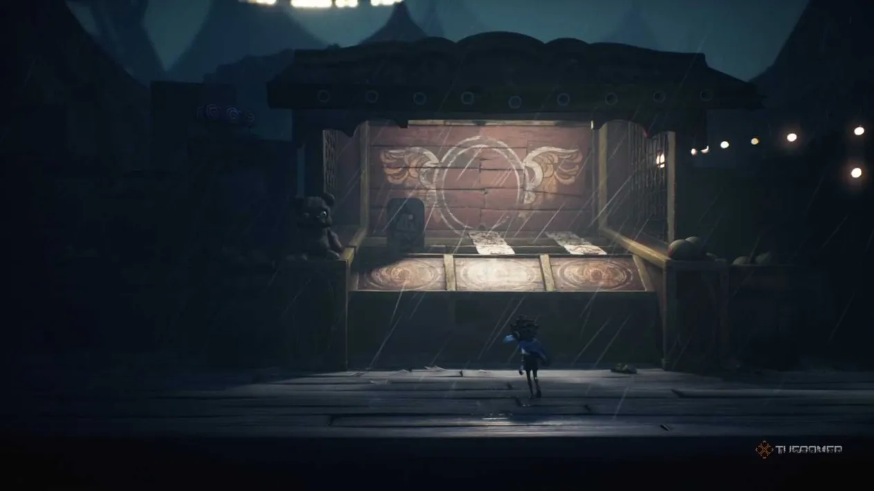 Little Nightmares 3 Carnevale chapter 3 game stall in rain