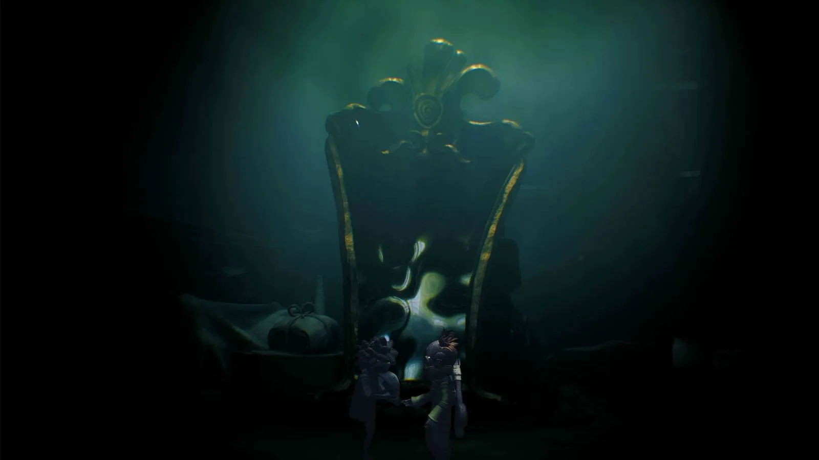 Low and Alone crossing the initial bridge in the crow-infested Necropolis