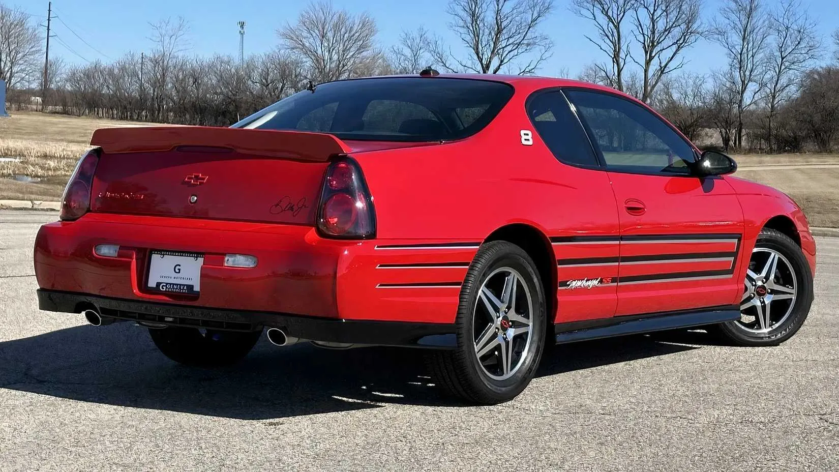 2004 Monte Carlo SS Supercharged rear 3/4 view