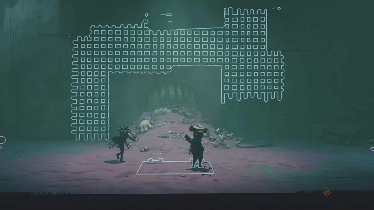Alone and Low jumping on a trap door