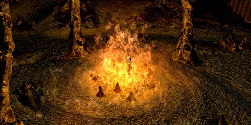 The empty shells of gods in Dark Souls