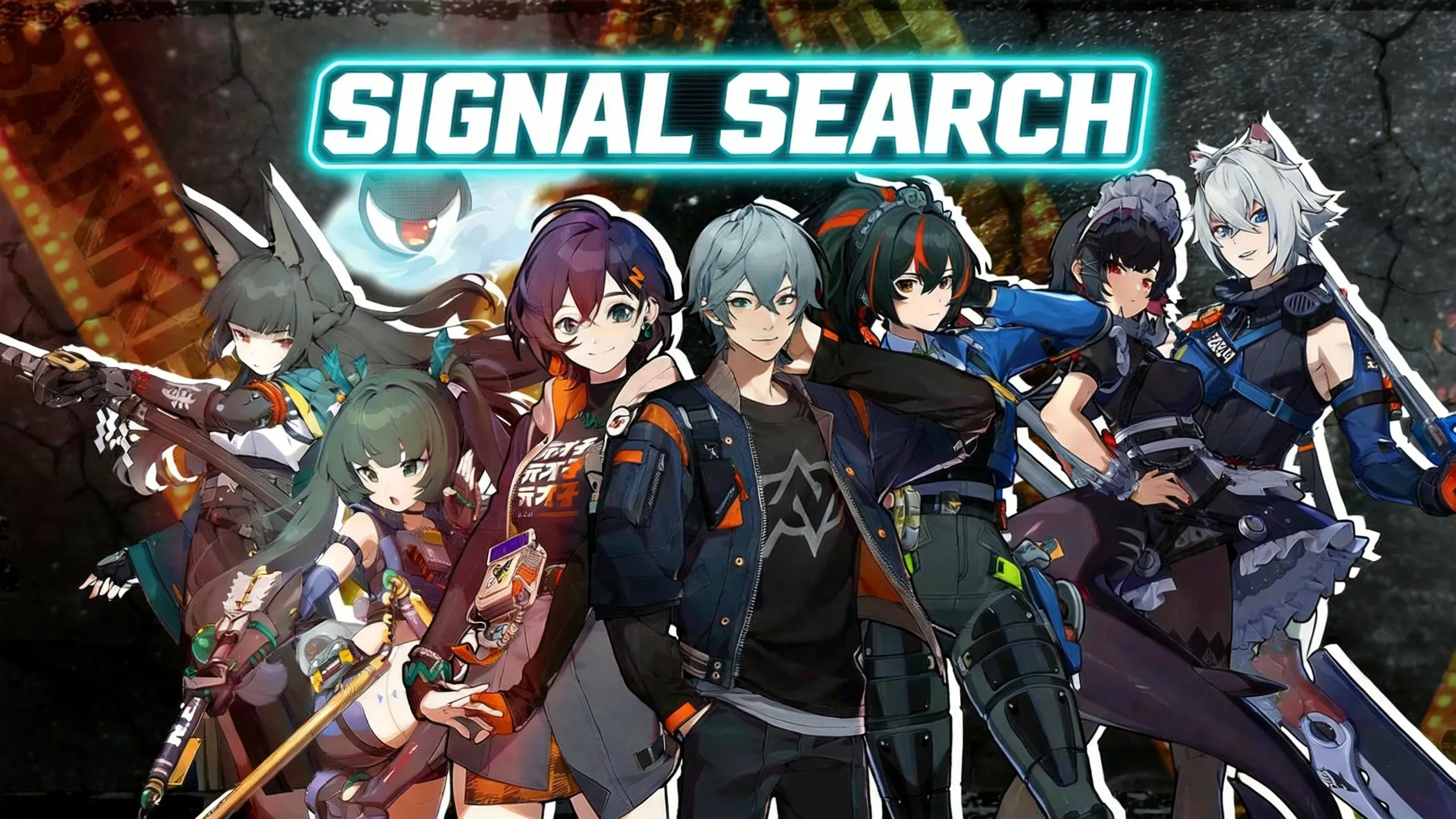 Zenless Zone Zero Signal Search banner with Polychrome currency