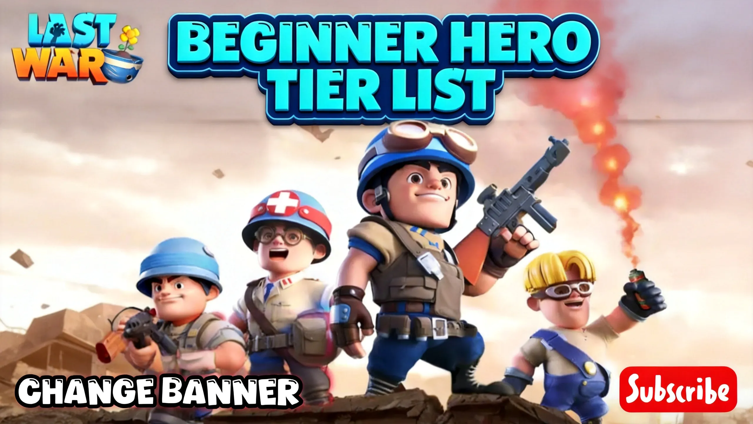 Last War Survival beginner hero tier list