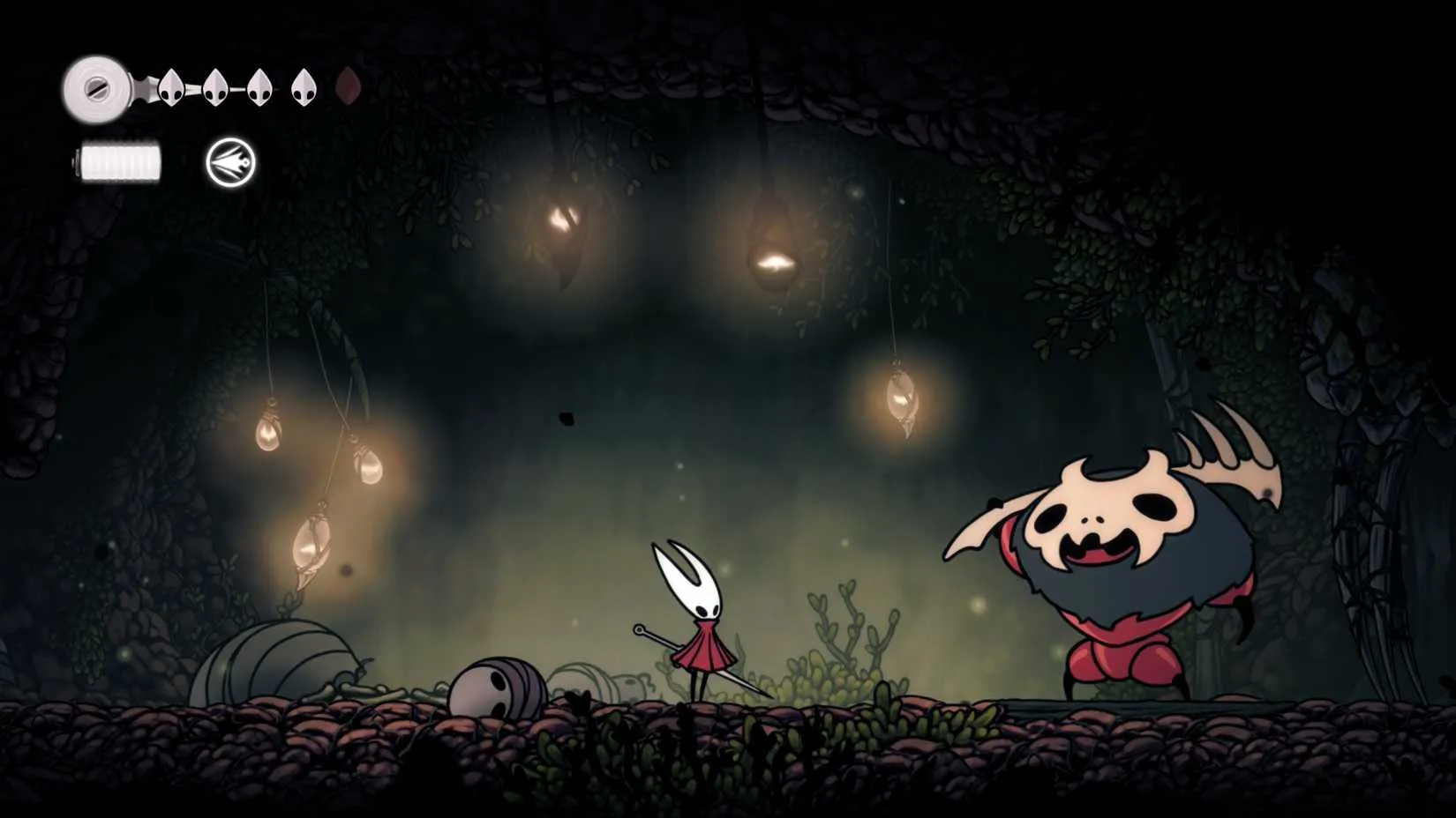 The Skull Ant boss from Hollow Knight: Silksong, a formidable early challenge