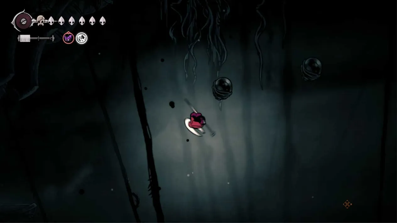 The initial platforming path out of the Abyss