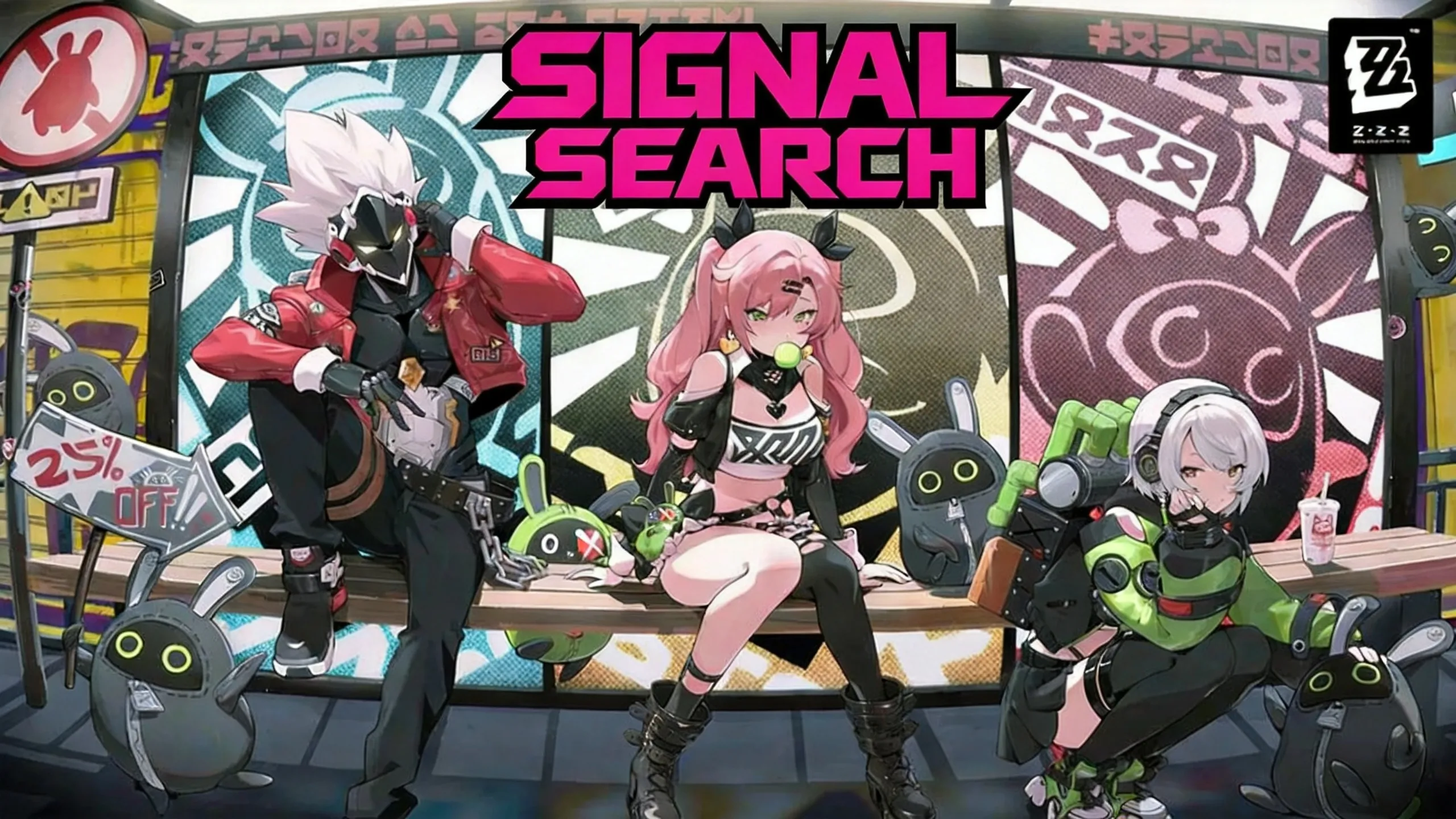 Zenless Zone Zero Signal Search banner interface