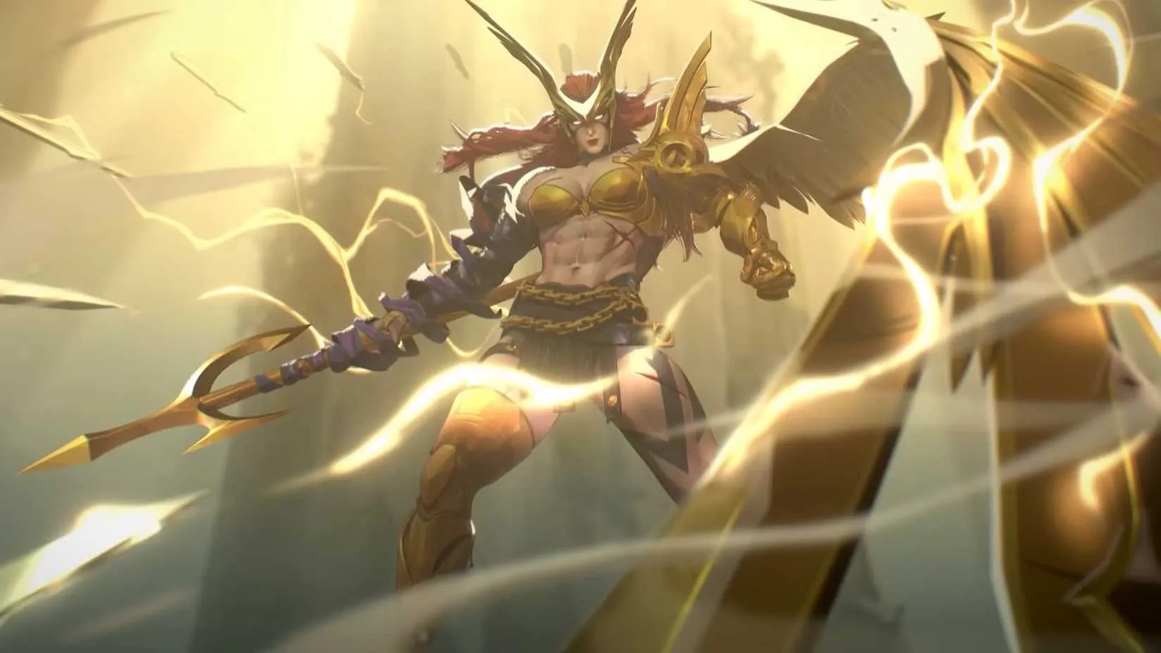 Angela, the angelic Asgardian, descends to confront the "devil" in Season 4.5