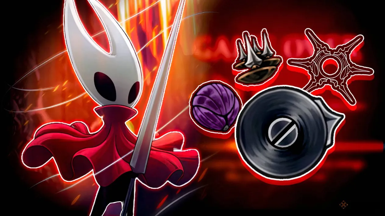 Hornet with various tools and the Steel Soul mode icon