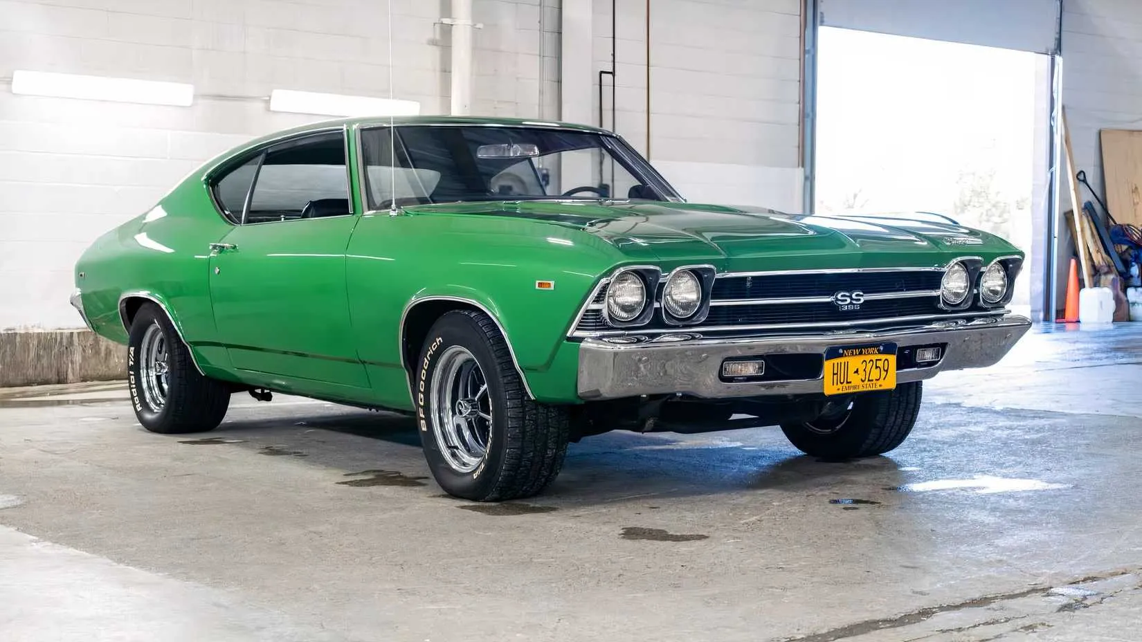 1969 Chevelle SS 396 in blue at auction