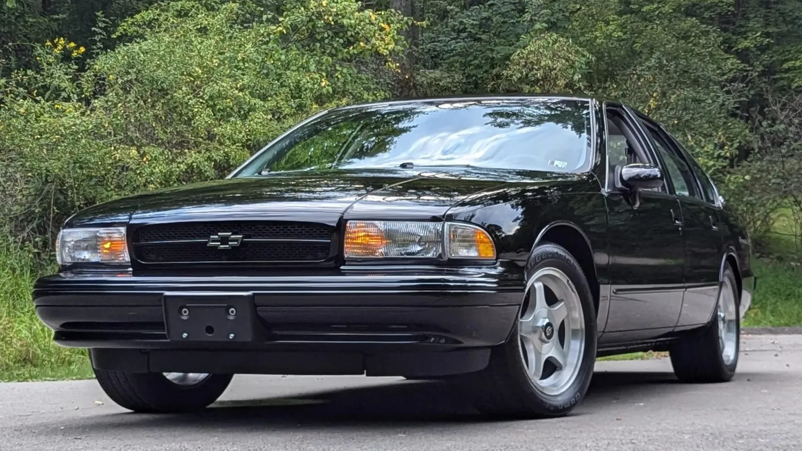 1994 Chevrolet Impala SS in showroom condition via Bring A Trailer