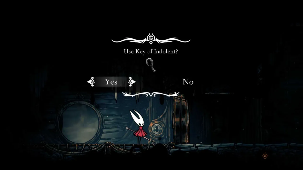 Using the Key of Indolent in The Slab