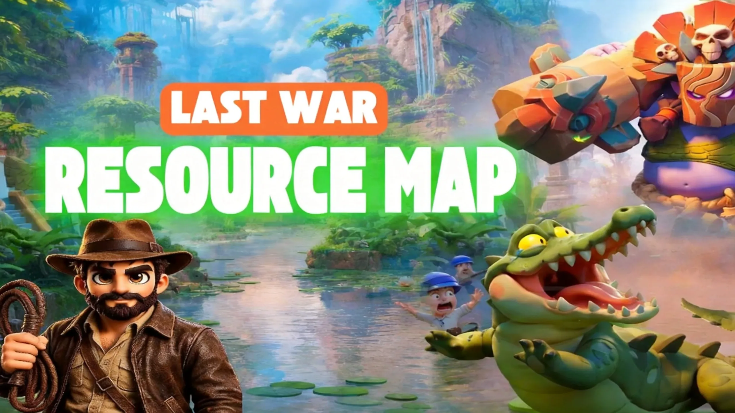 Last War: Survival map resource tile interface