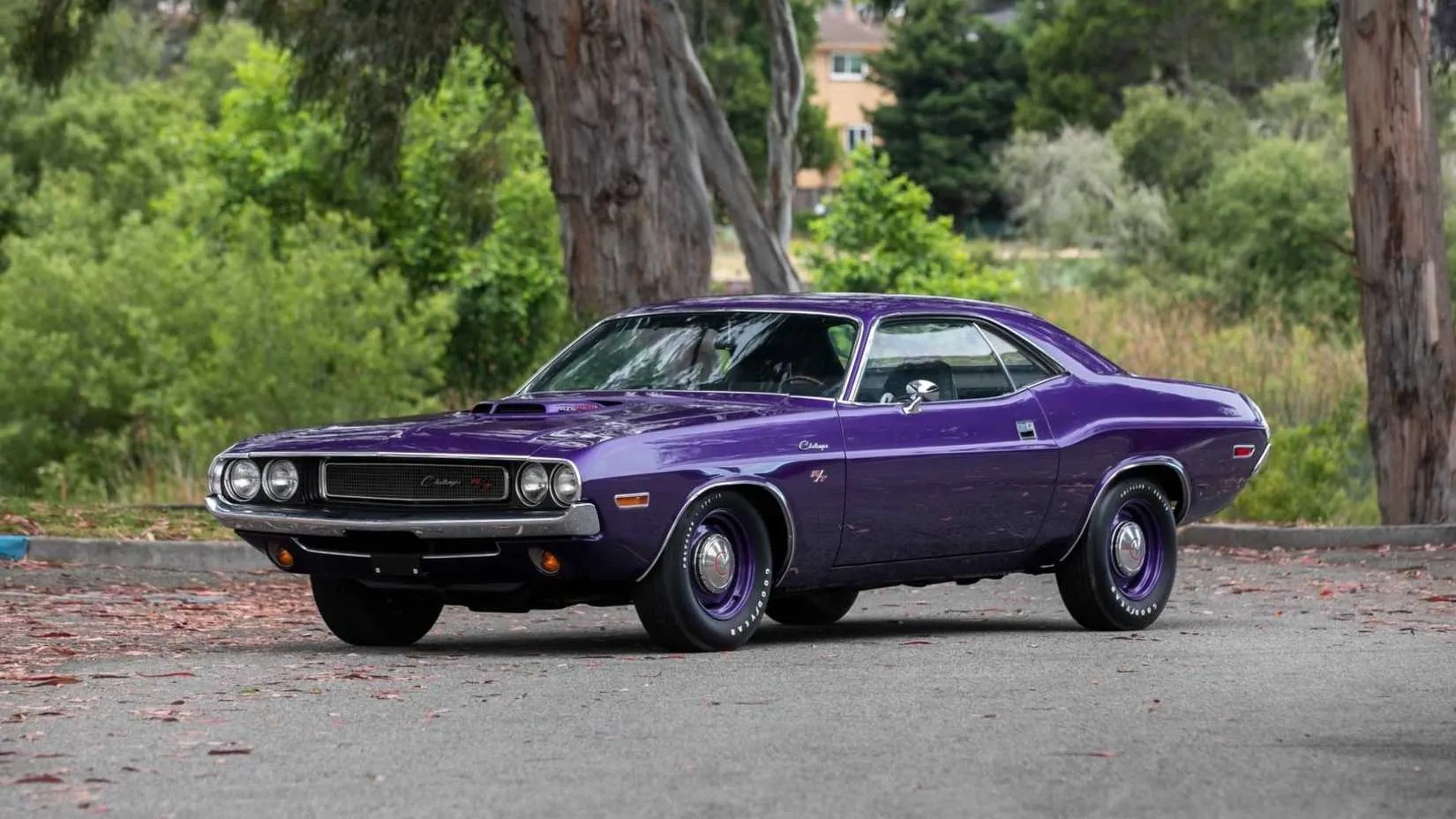 Classic 1970 Dodge Challenger Hemi four-speed, a muscular icon of the golden age that still commands six-figure auction prices
