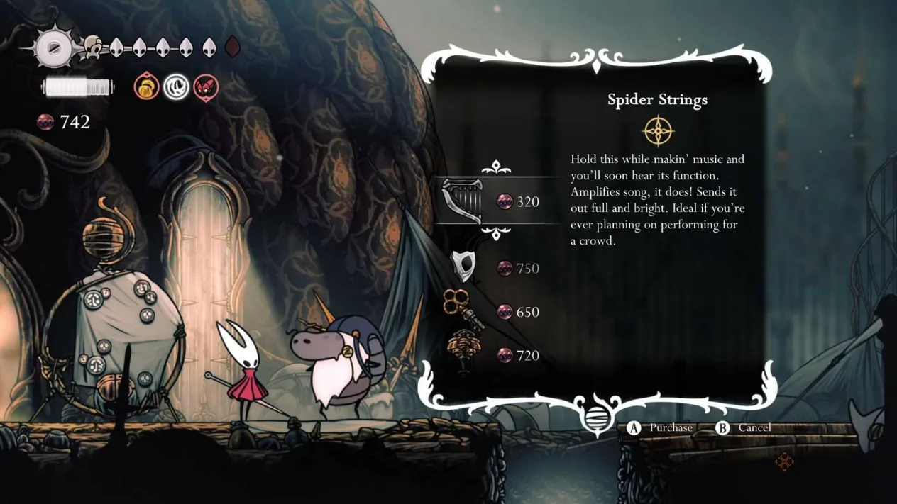 Buying the final Simple Key from Jubilana in Songclave